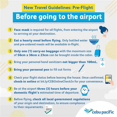 travel rules and requirements cebu pacific